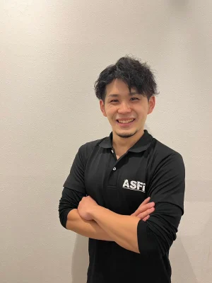 ASFiT 亀有店の梶井　翼トレーナー